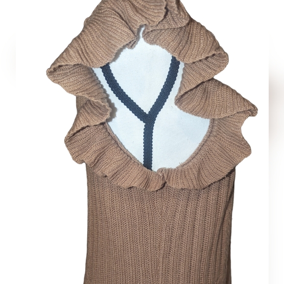 ASOS Miss Selfridge Crochet Mini Dress (Size: L 10/12) - Picture 6 of 13